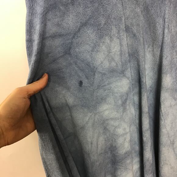 vintage 40's dress with‎ cutouts blue XS - Picture 8 of 9